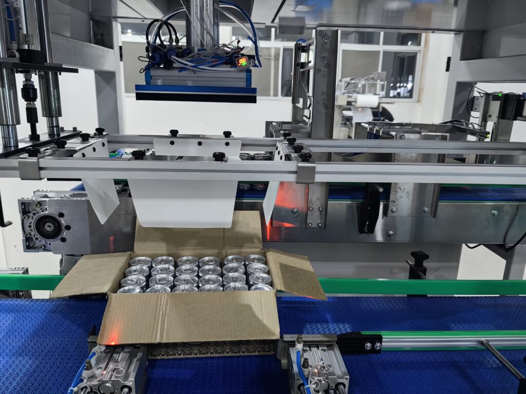 Case packers Basic Basic working principle